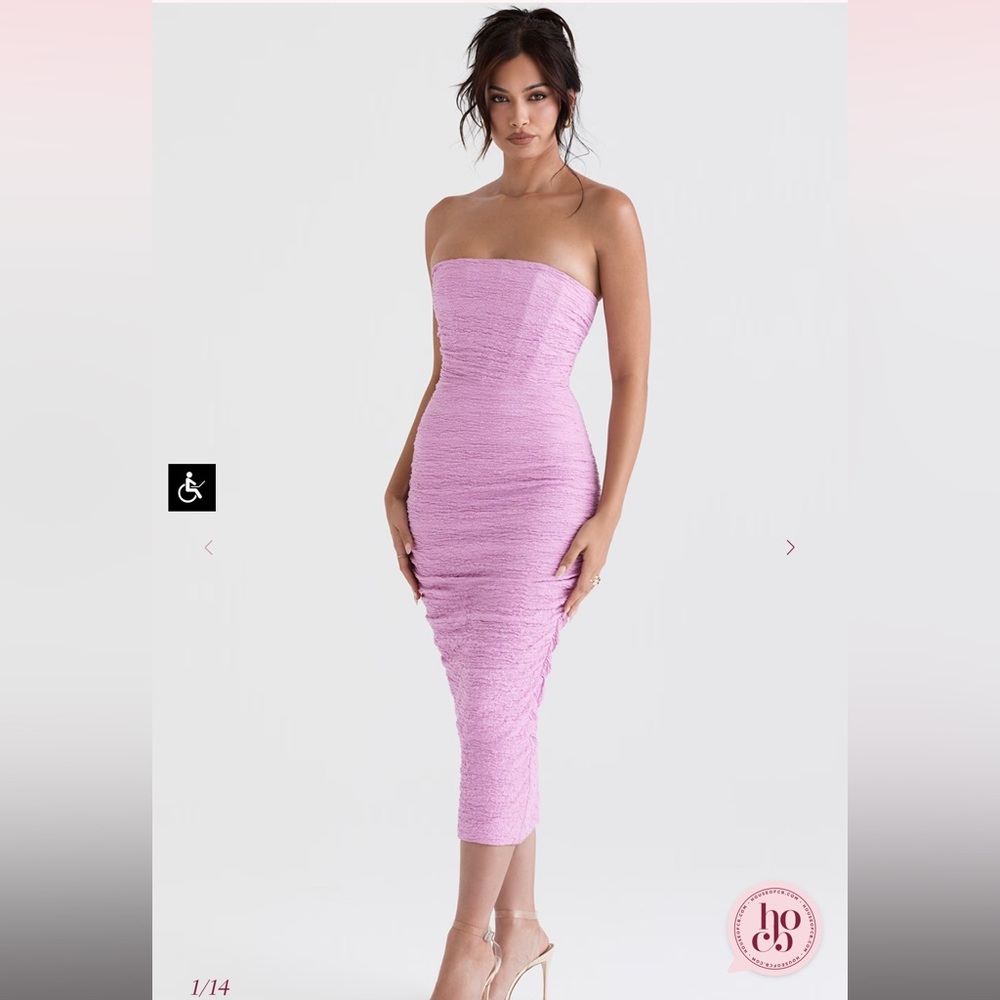 Purple midi house of cb dress